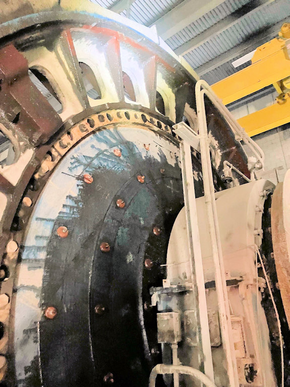 Used Svedala 15' W X 29' L Ball Mill With 3750 Hp Motor)